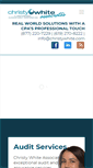 Mobile Screenshot of christywhite.com
